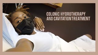 Come with me to get a colonic  Colonic Hydrotherapy  Cavitation [upl. by Adelaja]