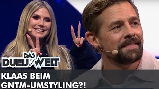 Klaas beim GNTMUmstyling  Heidi Klum gelangt undercover ins Studio  Gesticus Maximus DUDW [upl. by Amadus641]