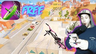 Best BMX Game On Mobile Right Now  TouchGrind BMX 2 Gameplay [upl. by Nnylyam213]