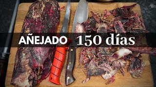 Carne Madurada en casa 150 días  La Capital [upl. by Ellertnom190]