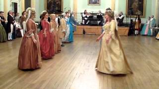 Bath Minuet Ball Demo 2013 Dance 3 [upl. by Einahpts]