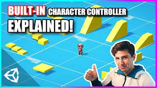 How to Move Characters in Unity 3D BuiltIn Character Controller Explained 1 [upl. by Eisnyl]