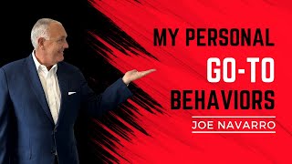 Joe Navarros personal goto body language behaviors  JOE NAVARRO [upl. by Aelhsa764]