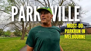 MUST DO PARKRUN IN MELBOURNE  PARKVILLE PARKRUN [upl. by Aicenert]