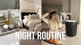 SUNDAY NIGHT ROUTINE  cleaning selfcare skincare cozy vibes  tips for a successful week [upl. by Eeruhs]