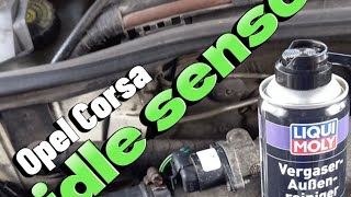 Opel Corsa 1300  How To Clean An Idle Control Valve [upl. by Annette883]