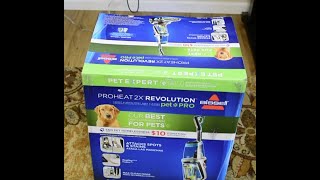 Bissell ProHeat 2X Revolution Pet Pro Carpet Clean Review [upl. by Notnilc117]