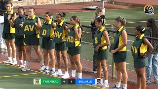 U17A Netball  Tygerberg vs Bellville [upl. by Emmy]