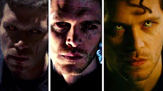 The Vampire Diaries amp The Originals All Klaus Hybrid Eyes Moments [upl. by Erline530]