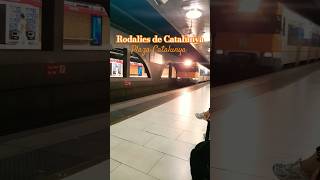 Rodalies de Catalunya  Train  Renfe  Barcelona rodalies catalunya Spain España [upl. by Tohcnarf387]