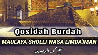 BURDAH FULL TERJEMAH INDONESIA  IMAM BUSHIRI [upl. by Leinehtan]