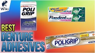 10 Best Denture Adhesives 2018 [upl. by Tennaj885]