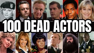 100 Actors Who Died In The Last 12 Months [upl. by Ahsitra851]