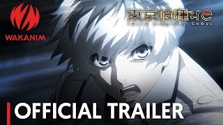 Tokyo Ghoulre  Official trailer English Sub [upl. by Enilesoj]