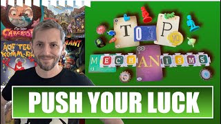 How to design a PUSH YOUR LUCK board game Top 10 mechanisms [upl. by Creigh]