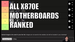 X870E Tier List [upl. by Wimsatt]