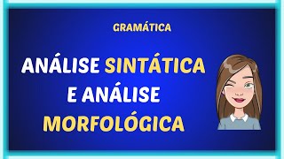 Análise sintática e análise morfológica [upl. by Buller]