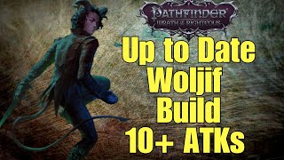 Pathfinder Wrath of the Righteous  Woljif Build  2024 [upl. by Eidnim673]