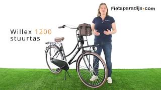 Willex 1200 Stuurtas  Fietstas review NL [upl. by Rheta337]