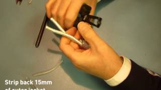 QED Genesis Silver Spiral Airloc Termination Tutorial [upl. by Ahsiemaj]