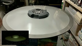 Large Scale C57D Space Cruiser By Polar Lights Build Update 5 [upl. by Dyna553]