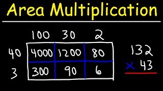 Math  Area Model Multiplication [upl. by Mccallion]