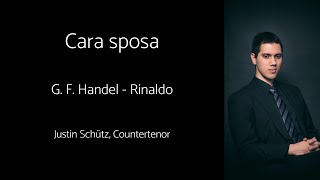 Cara sposa G F Handel Rinaldo  Justin Schütz [upl. by Roche]