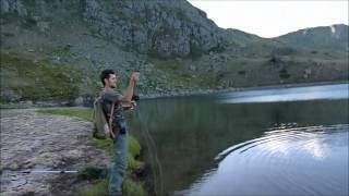 Ribolov na Pastrmka so Musica Fly fishing in Labunishta Lake [upl. by Otsedom]