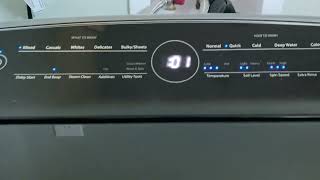 Whirlpool cabrio washer end of cycle song [upl. by Einiar154]