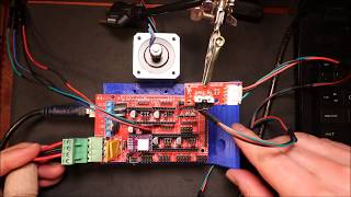 RAMPS 14  Stepper Driver install  DRV8825 [upl. by Erdnassac]