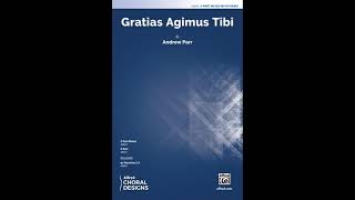 Gratias Agimus Tibi 3pt Mixed by Andrew Parr – Score amp Sound [upl. by Haidabez]