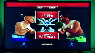 Fight Night 2004 Career Mode Part 1 [upl. by Eenafets]