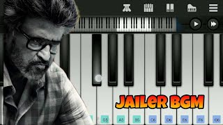 Jailer Drill BGM  Easy Piano Tutorial  Anirudh  Rajinikanth [upl. by Nere278]