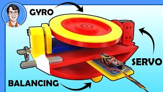 How this Active Gyroscope Balances [upl. by Noiz]