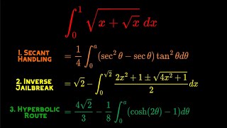 3 Potential Methods to Survive this Evil Integral [upl. by Christopher337]