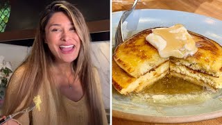 EASY KETO PANCAKES How to Make Almond Flour Pancakes [upl. by Kawasaki]