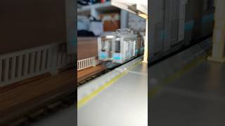 【Nゲージ鉄道模型】E127系 普通 駅 高速通過  Ngauge Oito line [upl. by Yeltnerb]