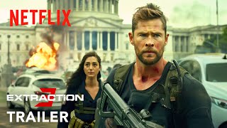 EXTRACTION 3  Trailer  Chris Hemsworth  Idris Elba  Golshifteh  Netflix [upl. by Kyne167]