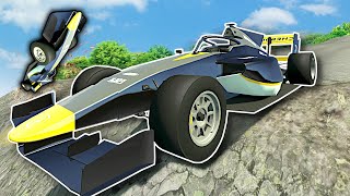 Downhill Mountain Racing  BeamNG Drive Multiplayer Gameplay [upl. by Mckenna915]