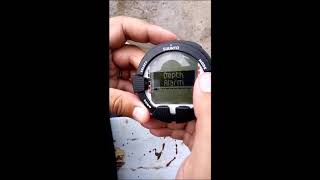 Suunto Vyper Air how to pair with transmitter [upl. by Stempien]