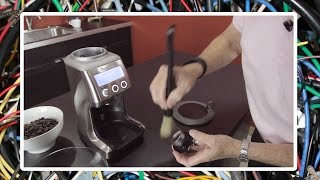 Breville Coffee Grinder Care  Morning Maintenance [upl. by Whang]