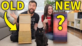 DIY Retry Remaking our first cat scratching post [upl. by Sineray]