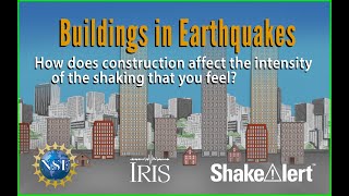 Buildings In Earthquakes—How its constructed impacts what you feel educational [upl. by Retsevlys]