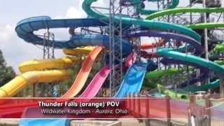 Geauga Lake Wildwater Kingdom Thunder Falls Water Slide POV [upl. by Miyasawa643]