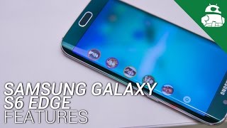 Samsung Galaxy S6 Edge Features  Quick Look [upl. by Samuele858]