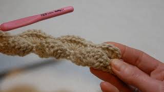 Crochet 3D Shells Stitch  Stitch Tutorial [upl. by Aohk]