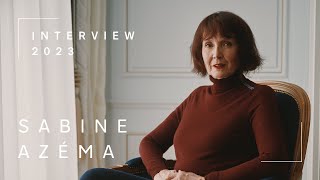 Linterview de lactrice Sabine Azéma  Rencontres du 7e Art Lausanne ÉDITION 2023 [upl. by Peddada]