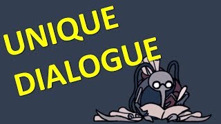 HOLLOW KNIGHT  Cornifer Unique Dialogue [upl. by Natam]