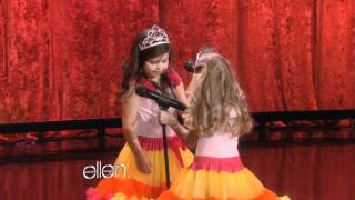 Web Exclusive Sophia Grace and Rosie Backstage [upl. by Naitsirhc]