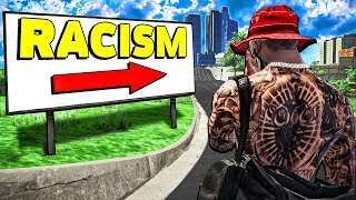 Trolling FiveM’s BIGGEST SERVER that allows RACISM [upl. by Nnaeitak]